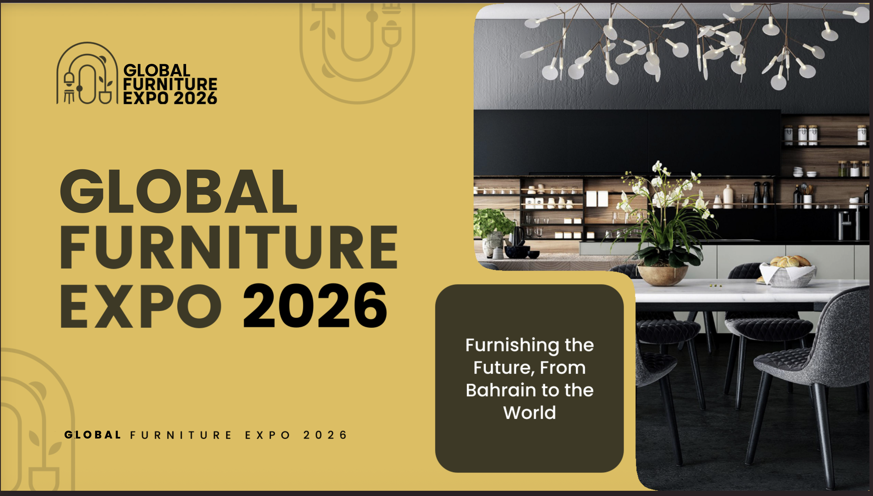 Elegant modern interior with designer furniture and contemporary lighting